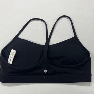 lululemon Y Flo Black Sports Bra